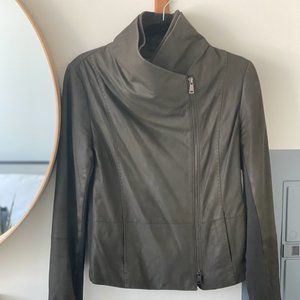 VINCE SCUBA LEATHER JACKET
